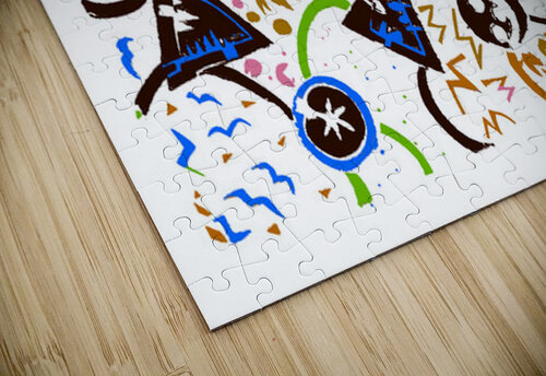 Ka-Boom in White Barbara Jacobs puzzle