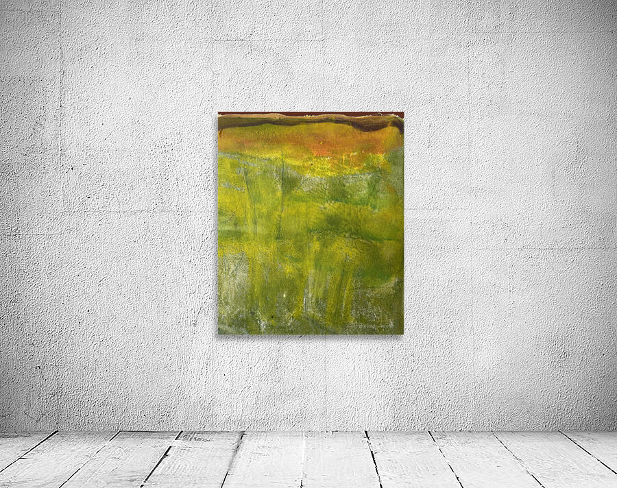 Ancient Mists Sunset - Monoprint Series  Wall Preview