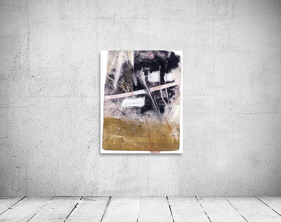 Wanderers Series On the Edge Monotype 300d 16x10. Wall Preview