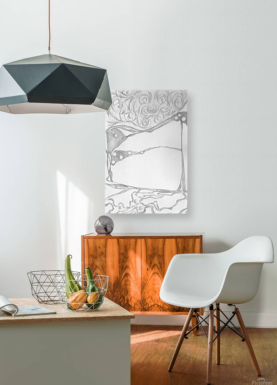 Dreamscapes - Silverpoint - Above and Below Reproduction