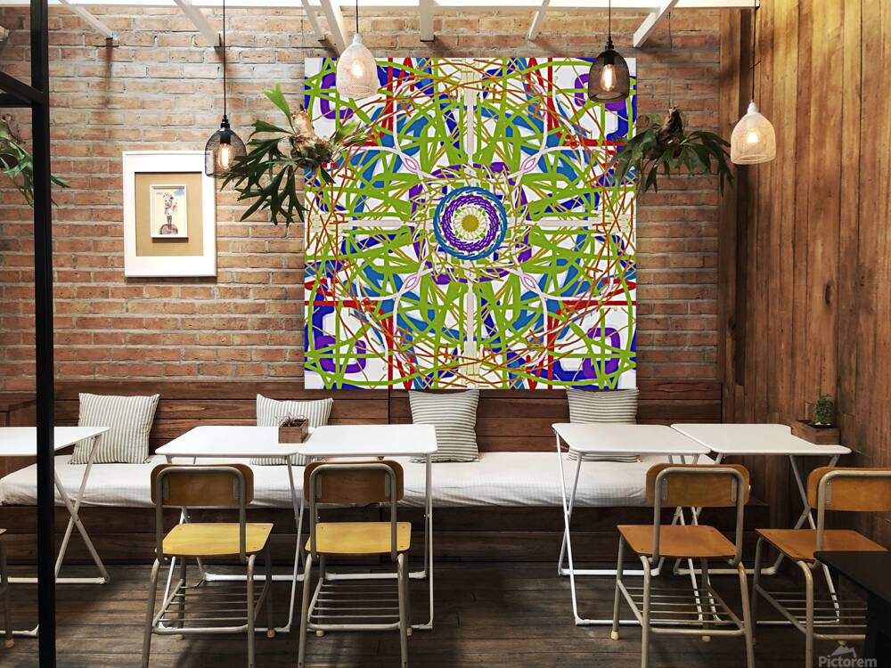 Square Mandala Reproduction