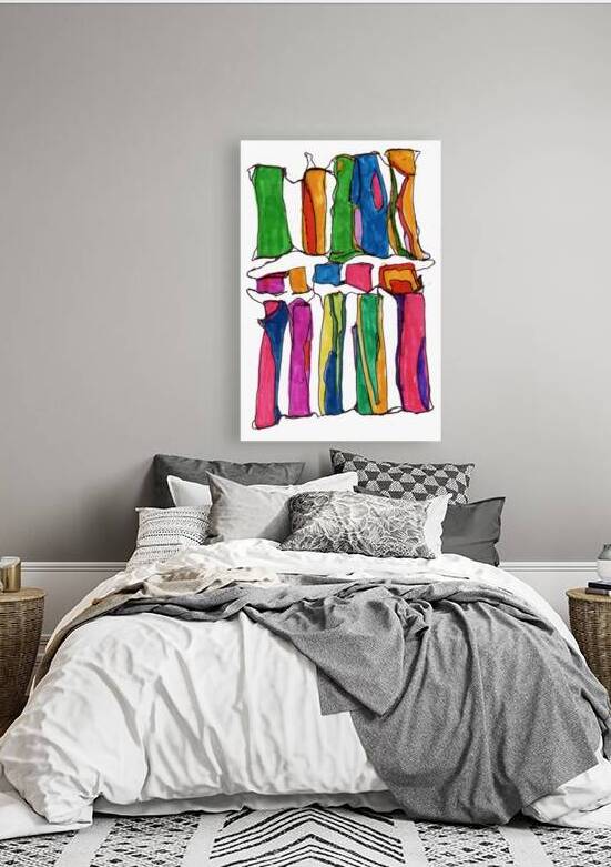 Pillars of Color  by Barbara Jacobs