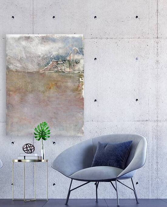 House in Fog by Barbara Jacobs