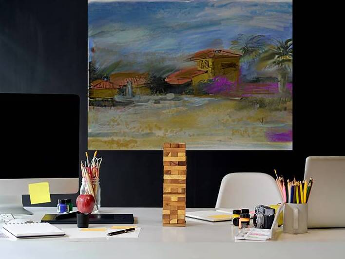 Afternoon at White Oak Winery by Barbara Jacobs