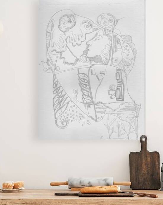 Dreamscapes - Silverpoint 3 by Barbara Jacobs