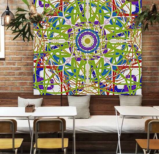 Square Mandala by Barbara Jacobs