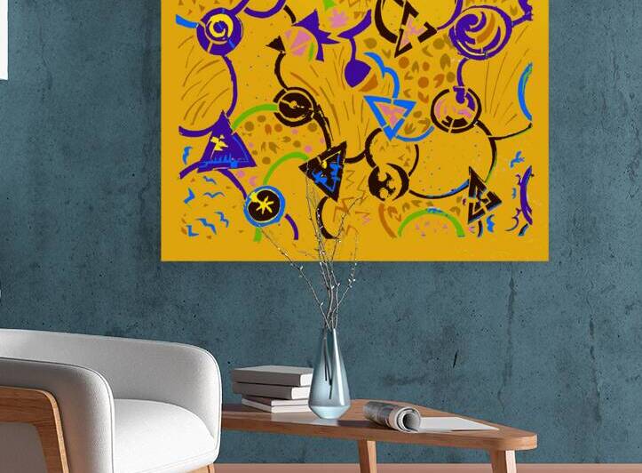 Ka-Boom in Gold by Barbara Jacobs