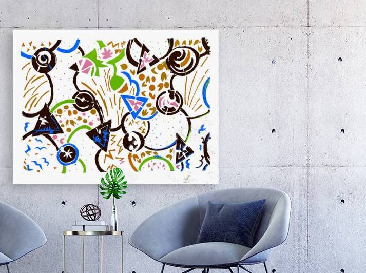 Ka-Boom in White by Barbara Jacobs