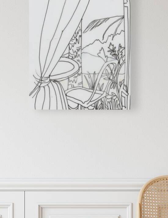 Kauai View in Colored Pencil by Barbara Jacobs