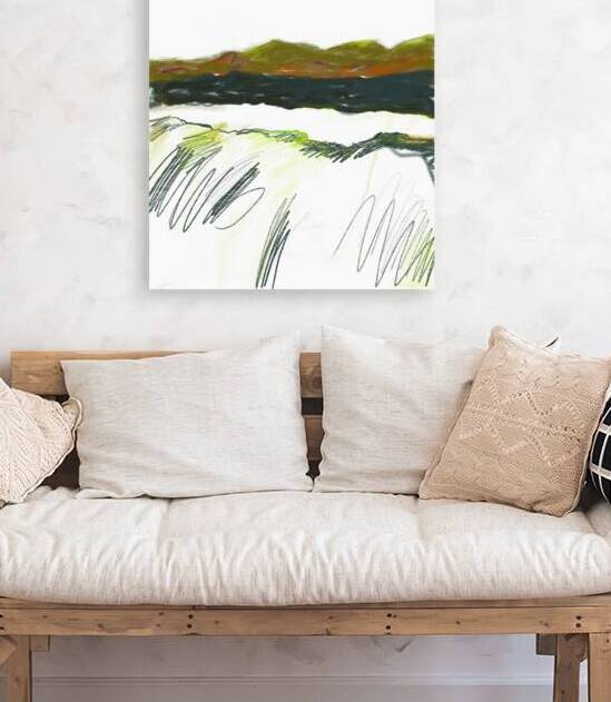 Laguna Marsh View In Motion by Barbara Jacobs