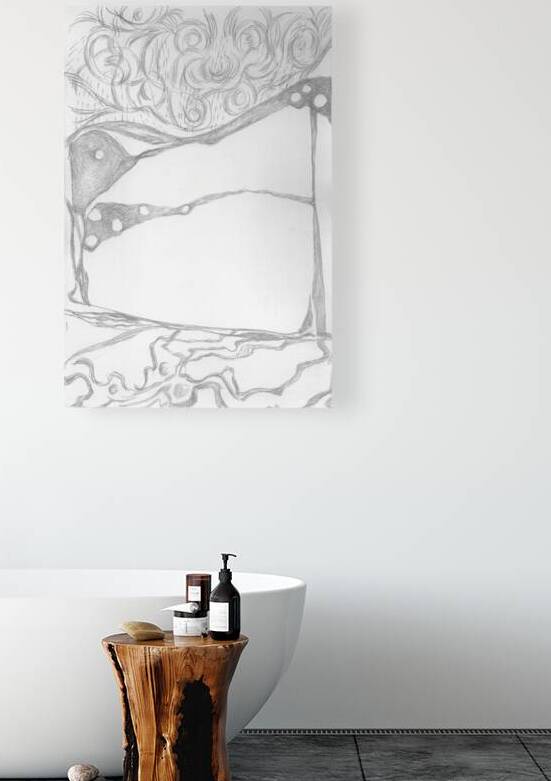 Silverpoint Above and Below by Barbara Jacobs