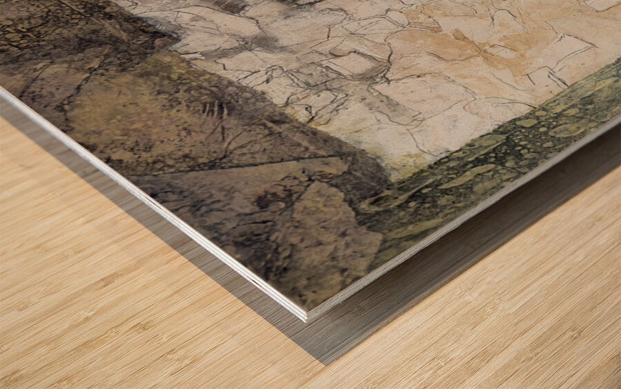 Wanderland Morning   Wood print