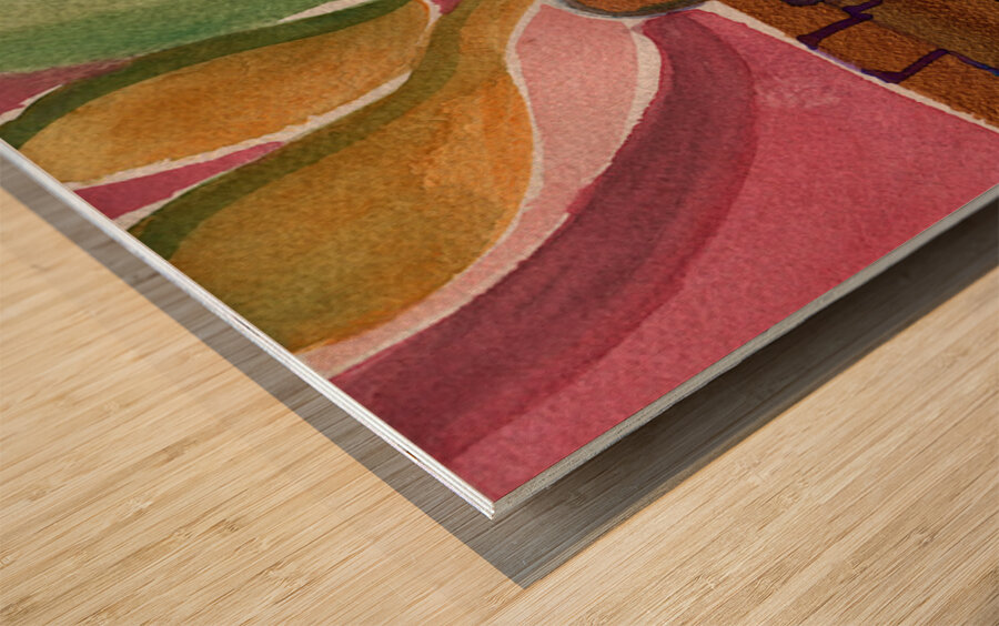 Beach Time Wood print