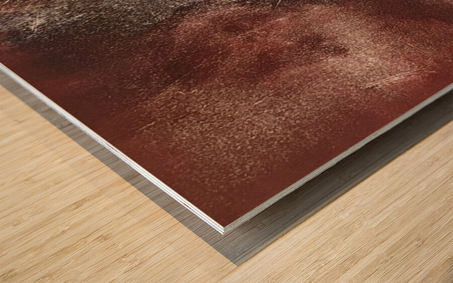 Beating Heart Wood print