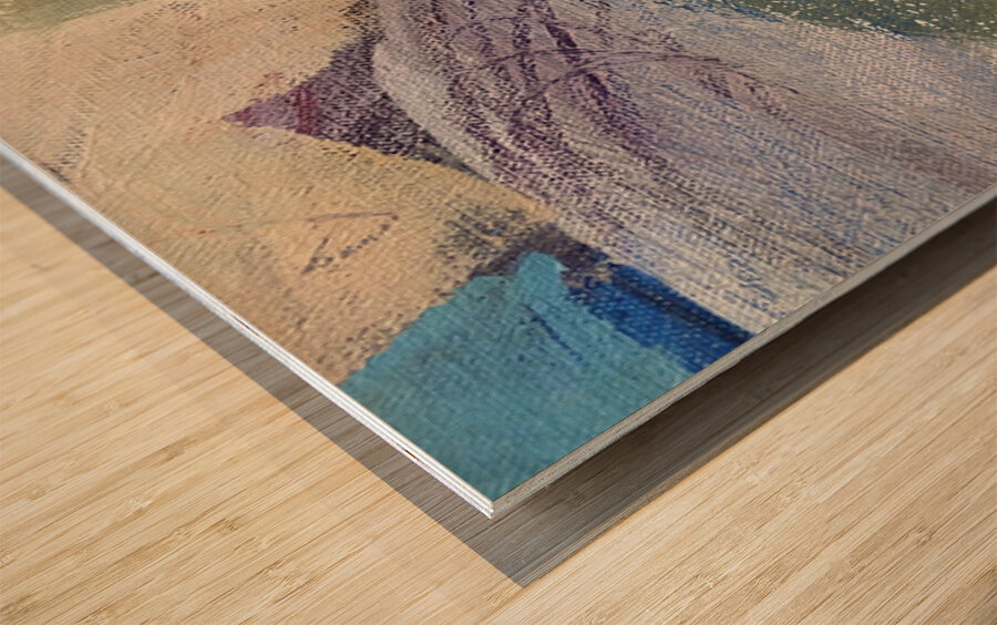 In The FLow  Wood print