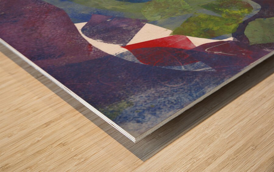 Rolling Hills Rolling Water Wood print