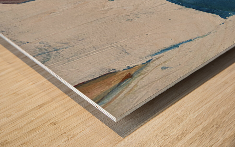 Shoreline Wood print