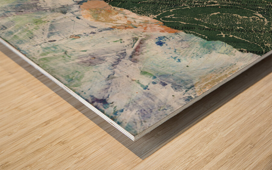 Sonoma Hills -3 Wood print