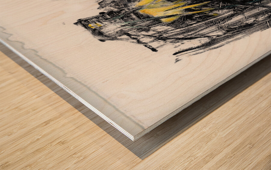 Wanderers Emerging Colors Now Wood print